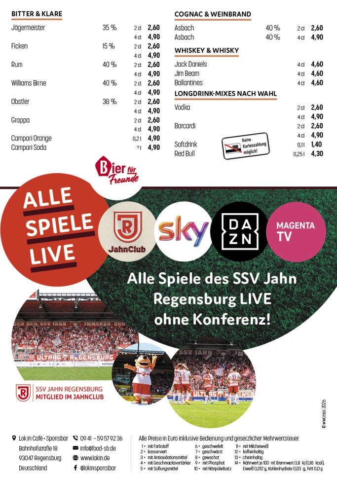Lok.in –Café • Sportsbar